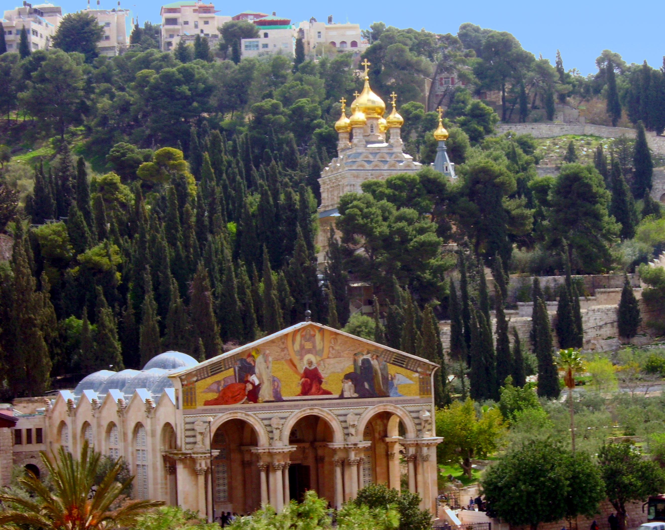 Churches Gleam in Gethsemane