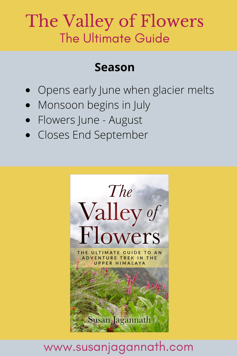The Best Time to trek the Valley of Flowers