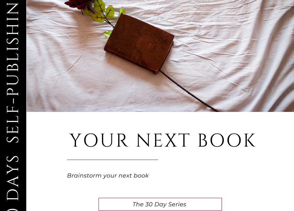 The 30-day series: Plan your next book and get set with pre-orders