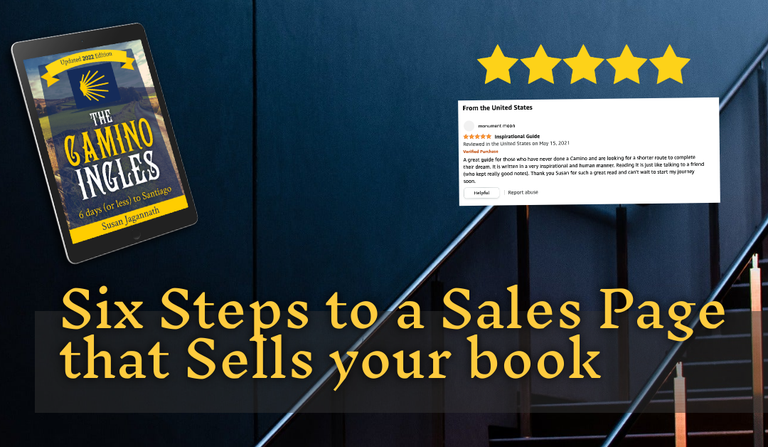 Six Steps to a Sales Page that Sells your Book