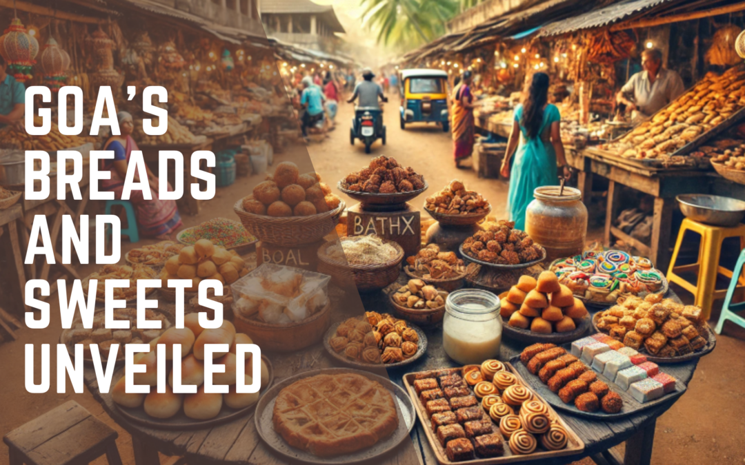 Local Breads and Christmas Sweet Treats in Goa