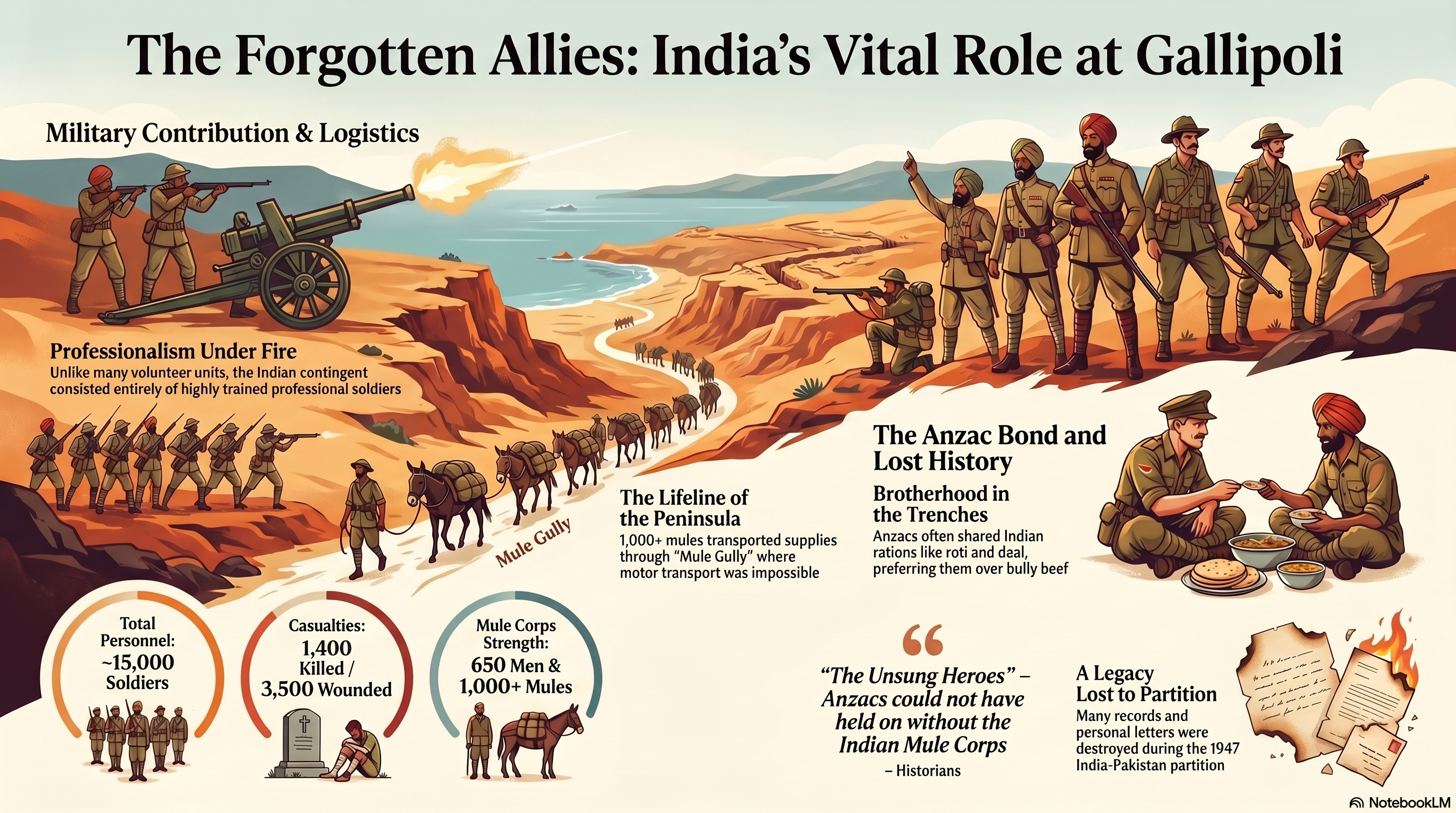 The ANZAC Story We Keep Telling Ourselves About Gallipoli (And the 15,000 Characters We Wrote Out)